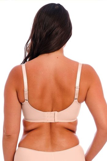 Fantasie Illusion Side Support Bra, Natural Beige, Back View