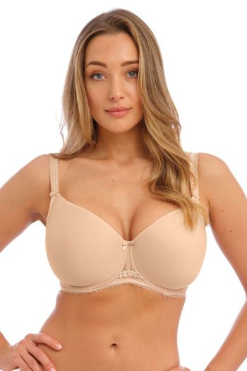 Fantasie Rebecca Underwired Moulded Bra, Nude, Front View