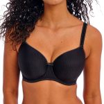 Freya Idol Moulded Balcony Bra – Black - Sports Bras Direct