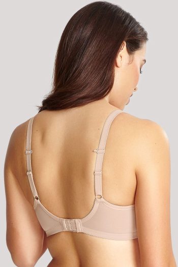 Panache Cari Moulded Spacer T-Shirt Bra, Champagne, Regular Back View