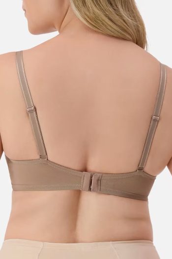 Triumph Sheer Minimiser Bra, Mocca, Back View