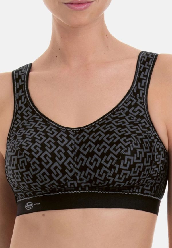 Anita Active Extreme Control Sports Bra, Arcade, Front View