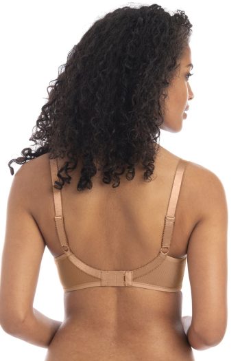 Freya Idol Moulded Balcony Bra, Cinnamon, Back View