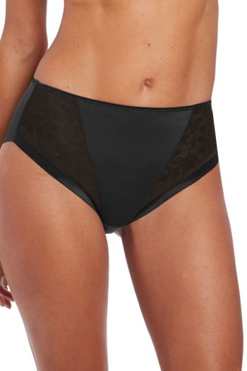 Fantasie Illusion Brief, Black, Front View