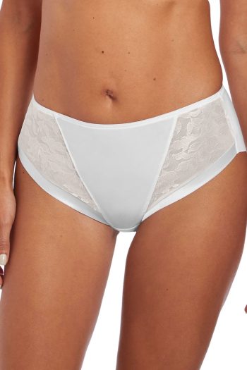 Fantasie Illusion Brief, White, Front View