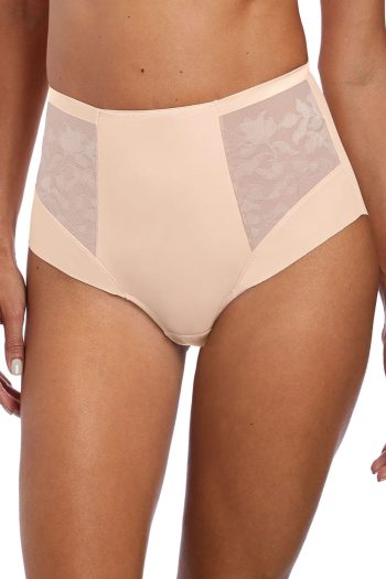 Fantasie Illusion High Waist Brief, Natural Beige, Front View