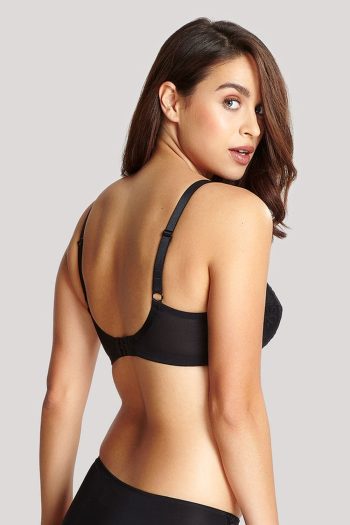 Panache Tango Balcony Bra, Black, Back View
