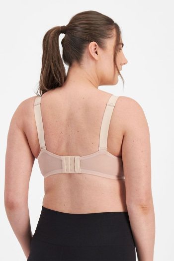 Berlei Shift Non-Padded Sports Bra, Dusted Rose, Regular Back View