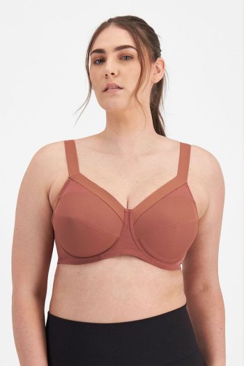 Berlei Shift Non-Padded Sports Bra, Tuscan Summer, Front View