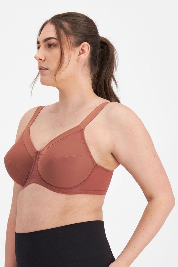 Berlei Shift Non-Padded Sports Bra, Tuscan Summer, Side View