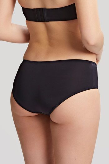 Panache Porcelain Elan Short, Black, Back View