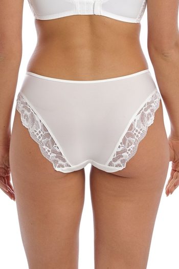 Fantasie Reflect Brief, White, Back View