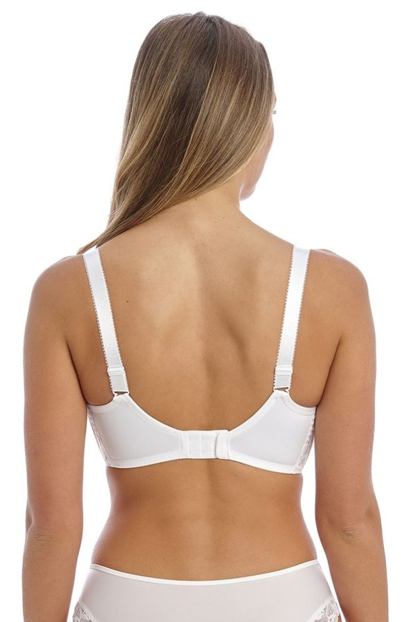 Fantasie Reflect Moulded Spacer Bra, White, Back View