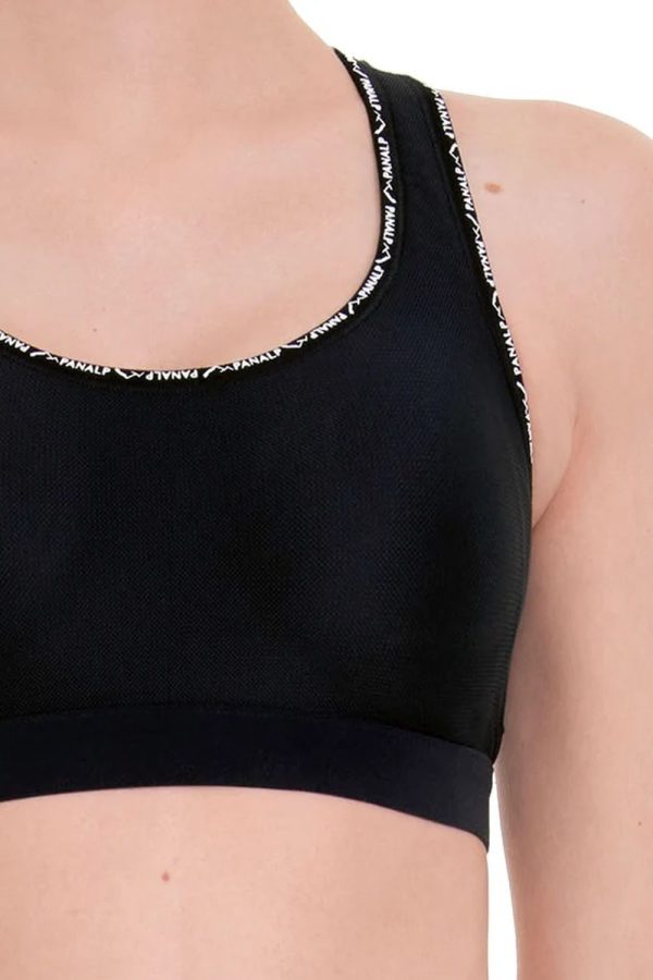 Anita Active PanAlp Delta Top Sports Bra, Black, Detail View