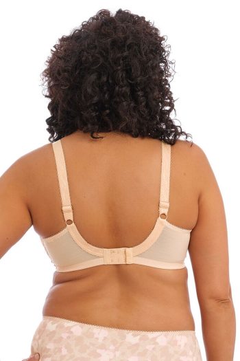 Elomi Morgan Banded Bra, Toasted Almond, Back View