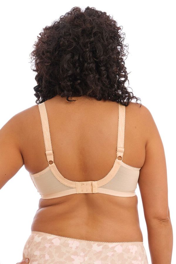 Elomi Morgan Banded Bra, Toasted Almond, Back View