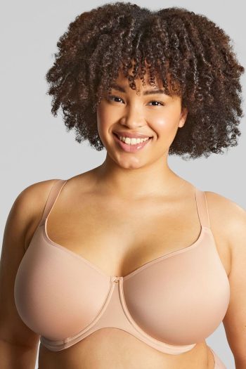 Sculptresse Elegance Moulded Spacer Bra, Honey, Regular Front View