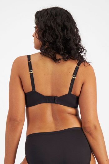 Berlei Barely There Contour Bra, Black, Back View