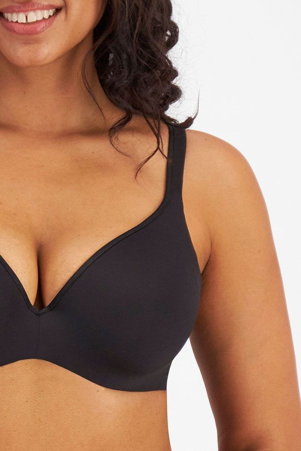 Berlei Barely There Contour Bra, Black, Close Up View