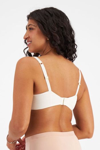 Berlei Barely There Contour Bra, Ivory, Back View