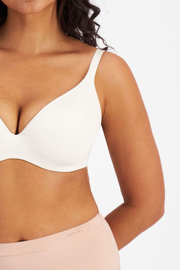 Berlei Barely There Contour Bra, Ivory, Close Up View