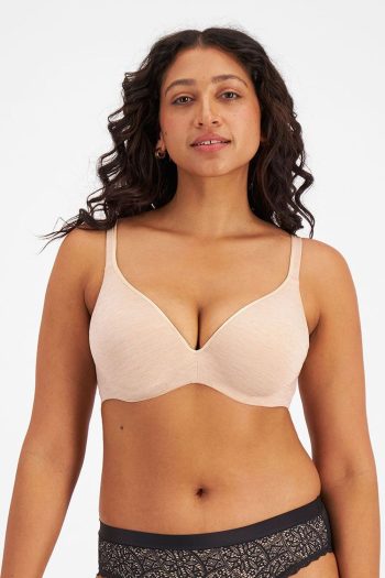 Berlei Barely There Contour Bra, Nude, Front View