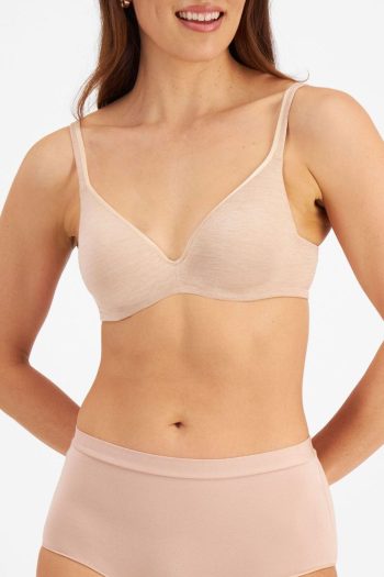 Berlei Barely There Contour Bra, Nude, Front View