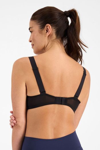 Berlei Shift Non-Padded Sports Bra, Black, Regular Back View