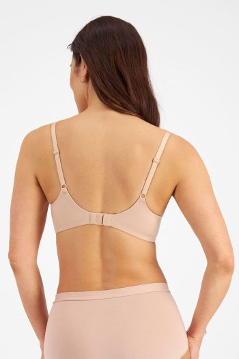 Berlei Understate Full Coverage Bra, Nude, Back View