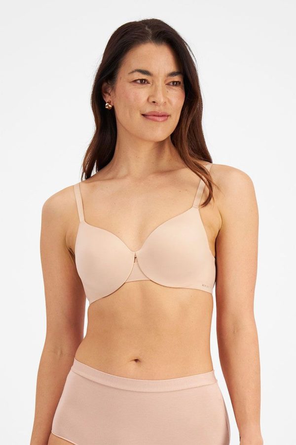 Berlei Understate Full Coverage Bra, Nude, Front View
