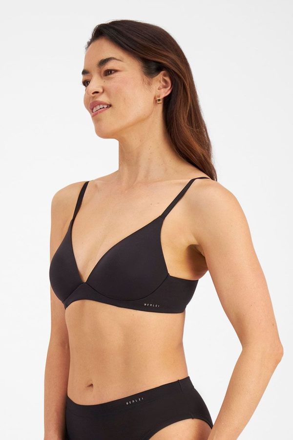 Berlei Understate Wirefree Bra, Black, Side View