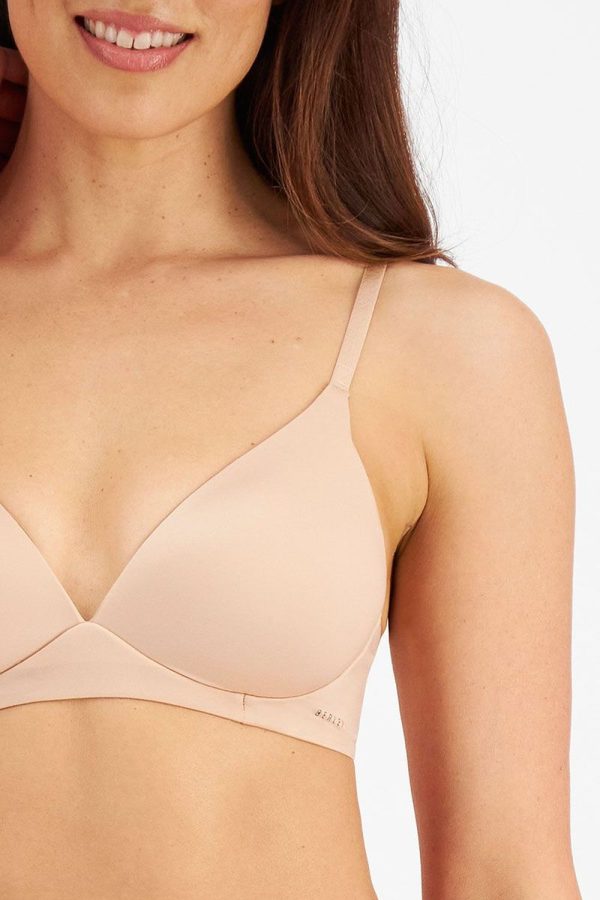 Berlei Understate Wirefree Bra, Nude, Close Up View