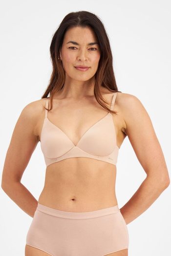 Berlei Understate Wirefree Bra, Nude, Front View