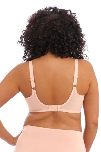Elomi Smooth Moulded Non-Padded Bra, Sahara, Back View