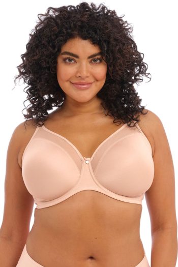 Elomi Smooth Moulded Non-Padded Bra, Sahara, Front View