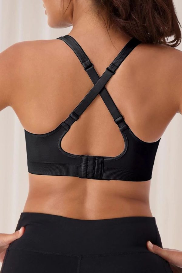Triumph Triaction Ultra Seamfree Top, Black, Back View