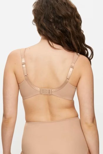 Triumph True Shape Sensation Minimiser Bra, Smooth Skin, Back View