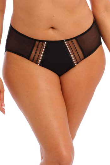 Elomi Matilda Brief, Black, Front View