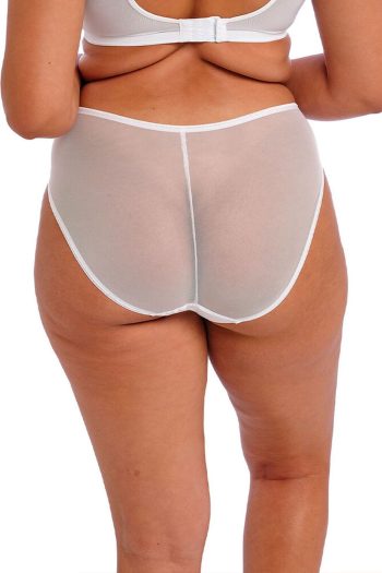 Elomi Matilda Brief, White, Back View