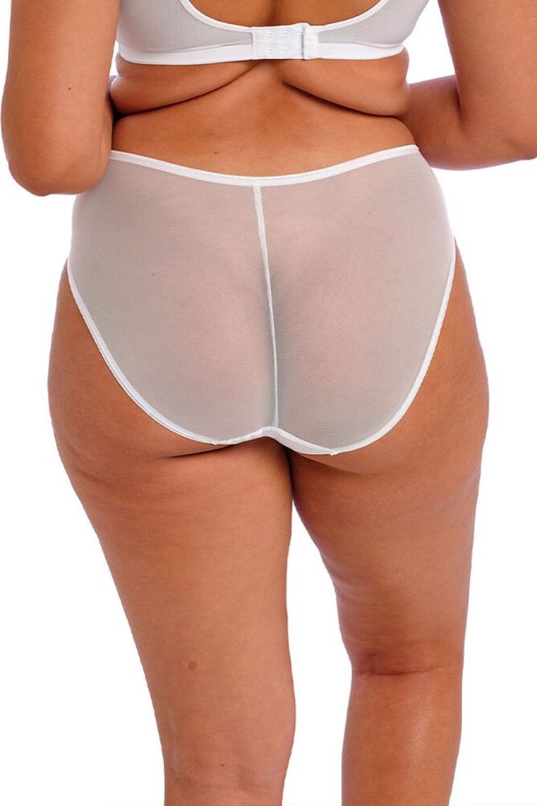 Elomi Matilda Brief, White, Back View