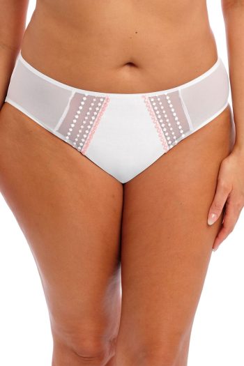 Elomi Matilda Brief, White, Front View