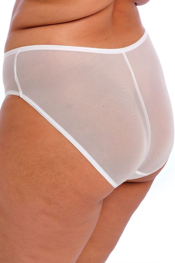 Elomi Matilda Brief, White, Side View