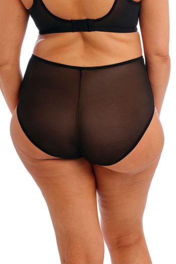 Elomi Matilda Full Brief, Black, Back View