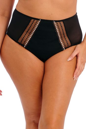 Elomi Matilda Full Brief, Black, Front view