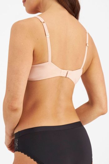 Berlei Barely There Contour Bra, Cream Blush, Back View