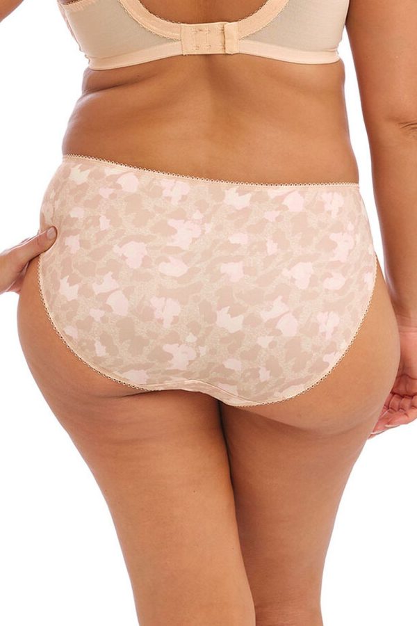Elomi Morgan Brief, Toasted Almond, Back View
