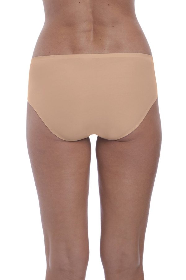 Fantasie Smoothease Invisible Stretch Brief, Natural Beige, Back View