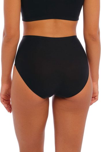 Fantasie Smoothease Invisible Stretch Full Brief, Black, Back View