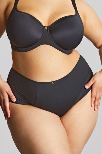 Sculptresse Elegance Midi Brief, Noir, Front View