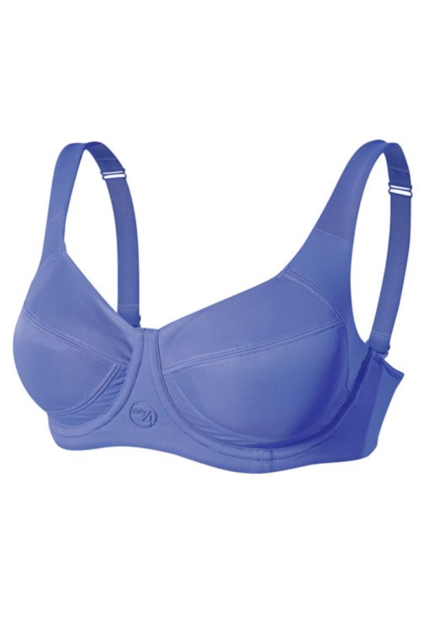 Sixty4 Compression Minimiser Bra, Cobalt, Display View